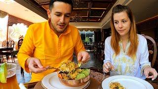 Making Authentic Hyderabadi Chicken Dum Biryani in Mexico 