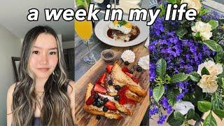 vlog: getting brunch, amazon haul, self care sunday and hair care favorites