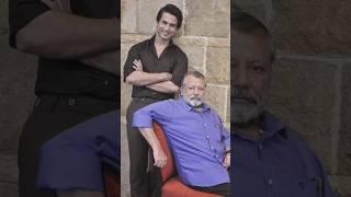 Shahid Kapoor with His Mom & Dad  Mother Neelima Azeem & Father Pankaj Kapur #shahidkapoor
