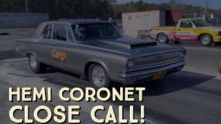 Todd Hoven AA/SA '65 Dodge Coronet 426ci HEMI | NHRA Stock Eliminator Record Attempt | Atco Dragway