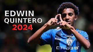 Edwin Quintero 2024 ● Amazing Skills, Goals & Assists - 14 Year-Old IDV || The New Genius