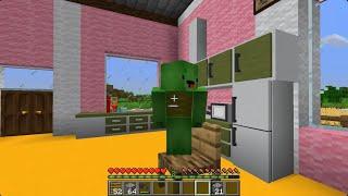 JJ and Mikey Hide From Scary All new Monsters from DIGITAL CIRCUS Minecraft - Maizen