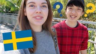 SPEAKING SWEDISH TO MY JAPANESE BOYFRIEND CHALLENGE | INTERNATIONAL COUPLE AMWF