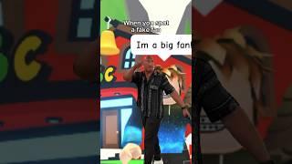 When You Spot a *FAKE FAN*!! #roblox #adoptme #BeastoftheBlocks #shorts