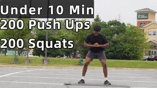 Day 17| 200 Squats, 200 Push Ups | 30 Day Challenge