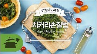 치커리손질법 이렇게 손질하면 깨-끗 [만개의노하우]