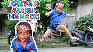 LEIKA MEMAINKAN SQUID GAME CHALLENGE INDONESIA!! MALAH JATUH NANGIS..