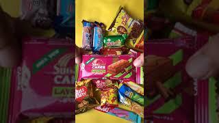 Sunfeast Cake|good day|mentos|candy candy|fun box review|5 star chocolate|Oshon Fruito Jelly #Shorts