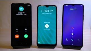 Realme vs HTC vs Vivo Incoming Call