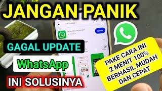 cara mengatasi whatsapp tidak bisa update . ini solusinya WhatsApp tidak bisa di perbarui