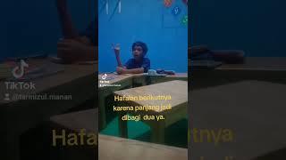 menambah hafalan harian santri baru Rumah Qur'an Utama Jatipadng #mengajimetodeummi #bahasaarab