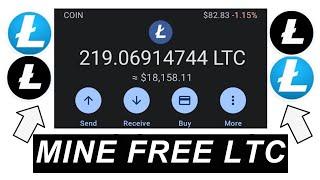 Claim Free LTC Litecoin Every Hour • Free Litecoin Mining Site No Investment