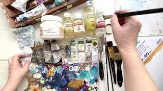 ГАЙД ПО РАБОТЕ С МАСЛЯНЫМИ КРАСКАМИ. Полный разбор инструментов