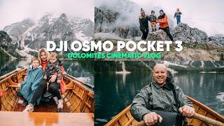 DJI OSMO POCKET 3! 5 DAYS ON THE DOLOMITES! THE BEST CAMERA FOR TRAVEL VLOGGING 2024?