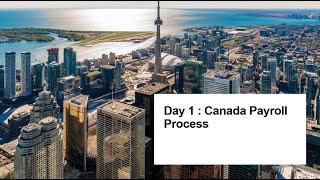 SAP Canada Payroll (PYCA) Day 1