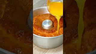 Después de descubrir esta receta ¡solo quiero hacer un pastel de naranja así! #pastel #shorts #viral