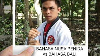 Lawak Nusa Penida, Bahasa Nusa Penida vs Bahasa Bali