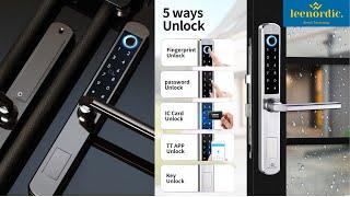 Smart Digital Lock - S-Nordic with App Integration - Silver