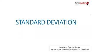 WHAT IS STANDARD DEVIATION