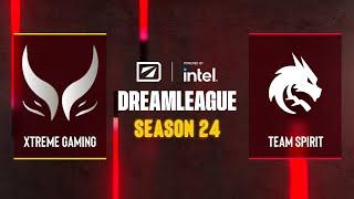 Dota2 - Xtreme Gaming vs Team Spirit - DreamLeague Season 24 - Group Stage 2