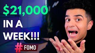 I Day Traded My Way to $21K in 5 Days - Here's How | Still got FOMO