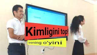 Kimligini top | trening oʻyin