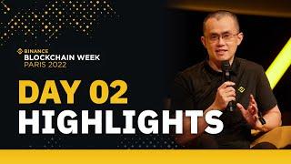 Binance Blockchain Week Paris 2022 — Day Two Highlights