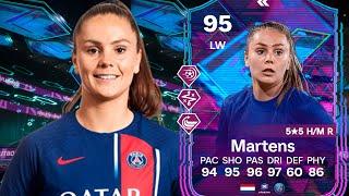 ¡QUÉ ESPERAS PARA HACERLA! 95 Lieke MARTENS FLASHBACK SBC PLAYER REVIEW | EA Sports FC 24