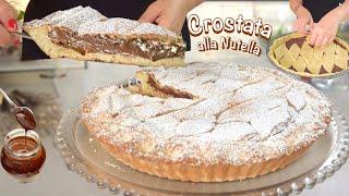 CROSTATA MORBIDA ALLA NUTELLA senza Burro FACILISSIMA