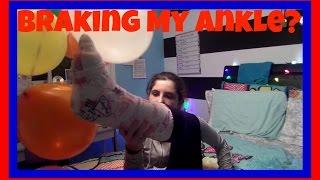 Broke My Ankle?!?! | Cartwheelcarly