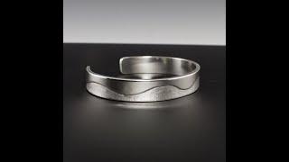 Tutorial: Sterling Silver Wave Cuff Bracelet