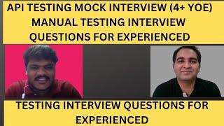 API Testing Interview Questions and Answers| 3+ YOE