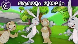 ആമയും മുയലും | Malayalam Fairy tales | malayalam moral stories for kids