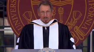 Larry Ellison's commencement address at the University of Southern California