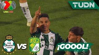 ¡REMONTA! Santamaría marca al 90 | Santos 2-1 León | Liga Mx - CL2025 J11 | TUDN