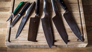 Il set dei migliori coltelli da cucina - i tipi di coltello più usati