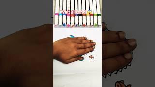 Hand art for kids #shortsfeed