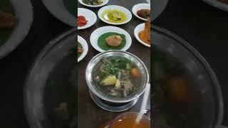 MAKAN DI TENGAH PERJALANAN || jalan lintas timur || menu rumah makan pagi sore