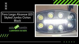 Faro Largo Alcance LED Skyled Jumbo Octan Black