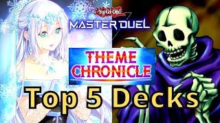 TOP 5 DECKS | Theme Chronicle Festival in Yu-Gi-Oh! Master Duel!
