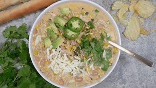 Slow Cooker White Chicken Chili