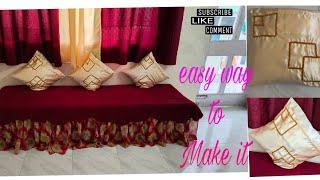 Cushion Cover Making With Tips and Tricks #cushioncover #designbyruki