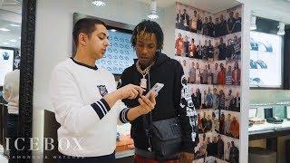 Rich the Kid Picks Up New Jesus Piece from ICEBOX!!!