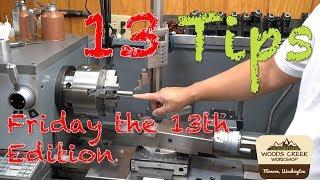 13 Machine Shop Tips (Friday the 13th edition) #Tipsblitz19 #Tipblitz19