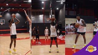 D'Angelo Russell full off-season workout in China!