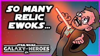 SWGOH ROSTER MANIA #1!  Raddus Rushes, R9 Ewoks, and Where Are All The Negotiators & Malevolences???