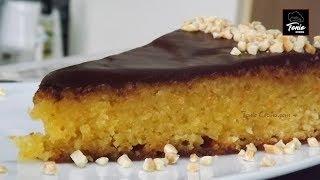 Tarta de Almendras y Naranja  jugosa y muy esponjosa