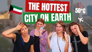WELCOME TO KUWAIT!!! ️ First Impressions of Hottest City on Earth  | 197 Countries, 3 Kids