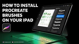 How to install Procreate brushes