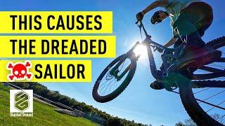 One of the most common jumping mistakes #mtb #mountainbike #howto